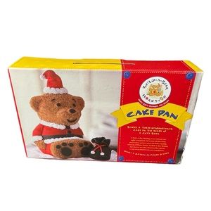 Build a Bear Cake Pan box rubbed